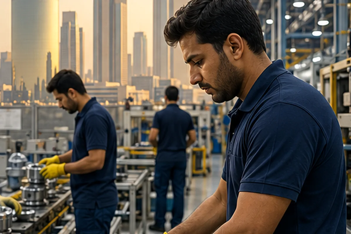 تخطيط توريد عمالة المصانع والصناعة لأصحاب الأعمال في حائل بالمملكة العربية السعودية