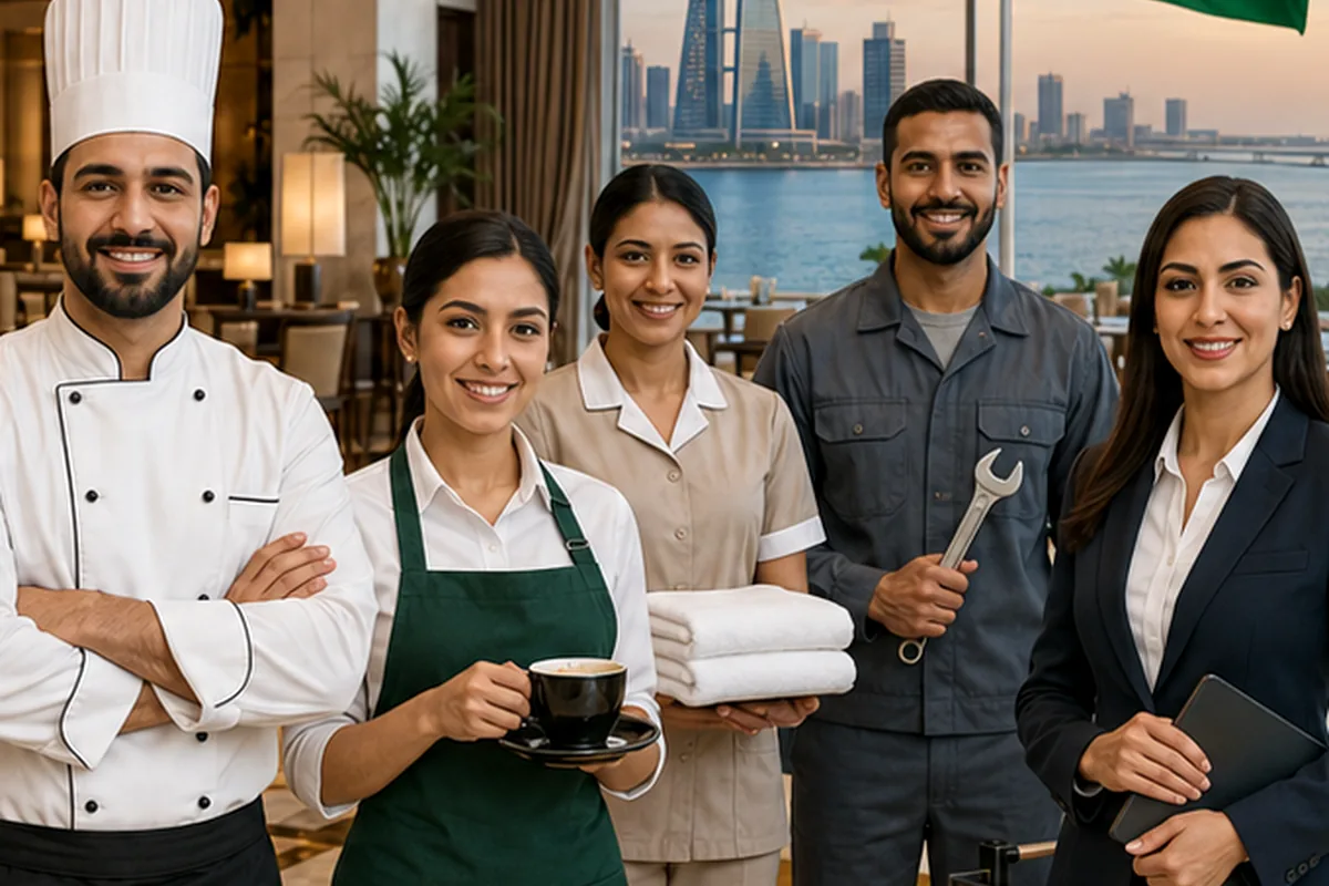 Hospitality, Restaurant and Catering Manpower workforce planning for employers in Hail, Saudi Arabia